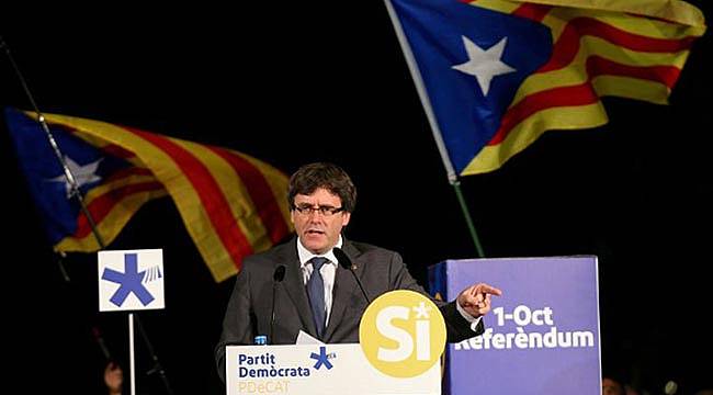Katalonya Özerk Bölgesi Başkanı Puigdemont'tan Barzani'ye Tebrik
