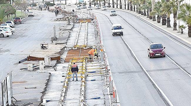Konak Tramvayı Üçkuyular'a Bağlanıyor