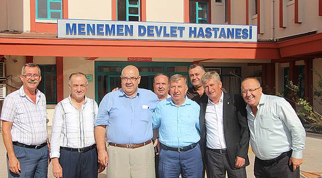 Menemen Devlet Hastanesi Başhekimliği Ziyaret Edildi