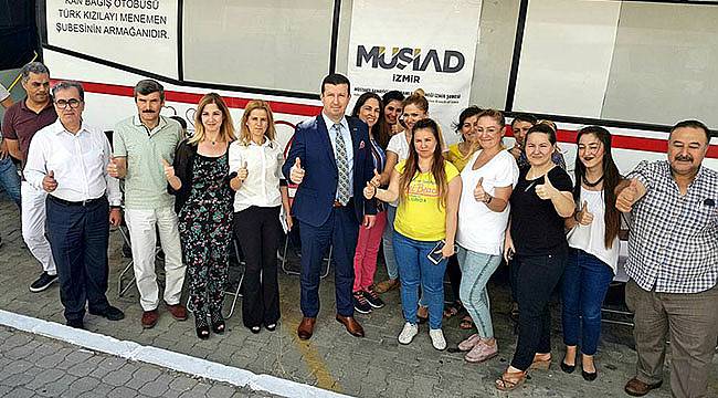 MÜSİAD İzmir’den 'Güvenli Kan Teminine' Devam Ediyor