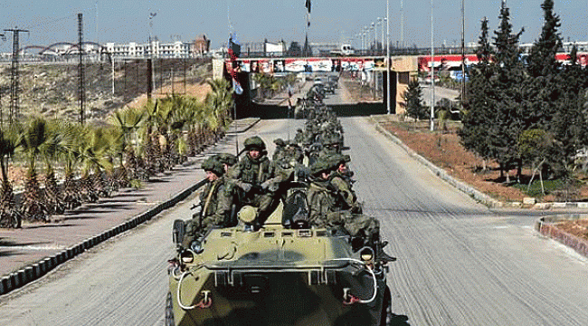Rus Ordusu IŞİD'in Saldırısı Altında Köprü İnşa Etti