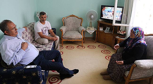 Sertel Şehit Ailelerini Unutmadı