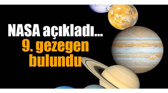 9. gezegen bulundu