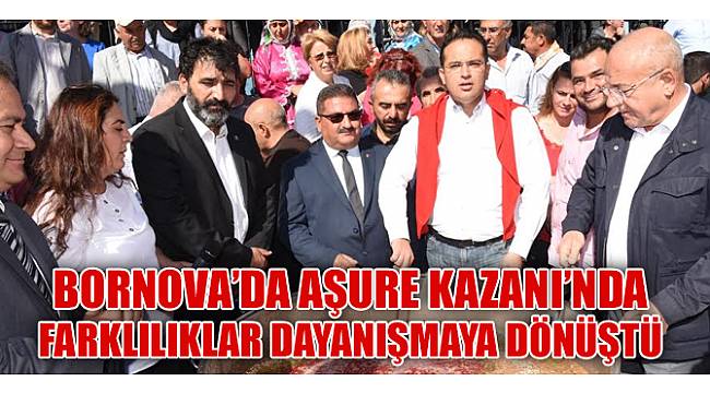 Bornova’da Aşure Kazanı’nda farklılıklar dayanışmaya dönüştü