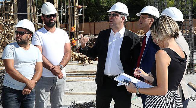 Buca’nın yeni kent merkezi hızla yükseliyor