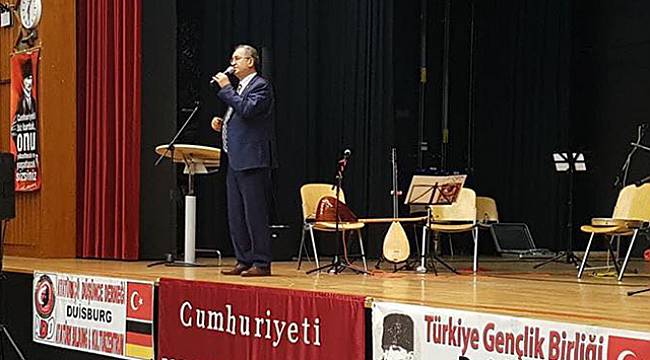 CHP’li Sertel, Gurbetçilerin Cumhuriyet Coşkusuna Ortak Oldu