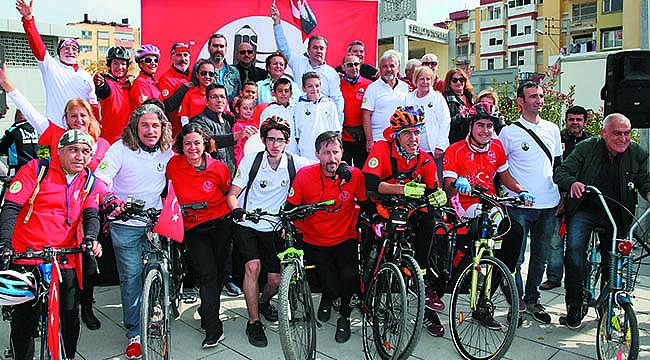 Cumhuriyet Bayramı'da Bisiklet Coşkusu