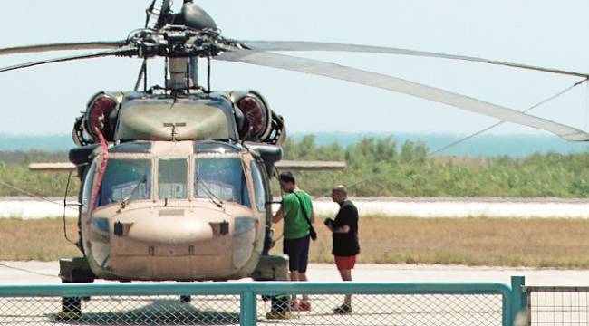 Kaçtıkları Helikopteri Talan Etmişler
