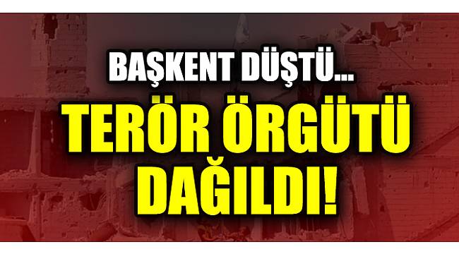 Rakka düştü; terör örgütü dağıldı!