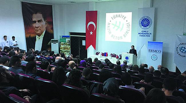 Tekirdağ Beton Teknolojileri ve Doğru Beton Uygulamaları Semineri Gerçekleştirildi