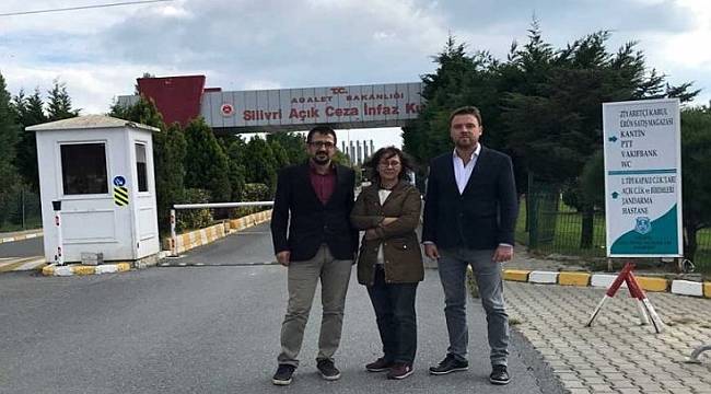TGS Silivri’deki gazetecilerle görüştü