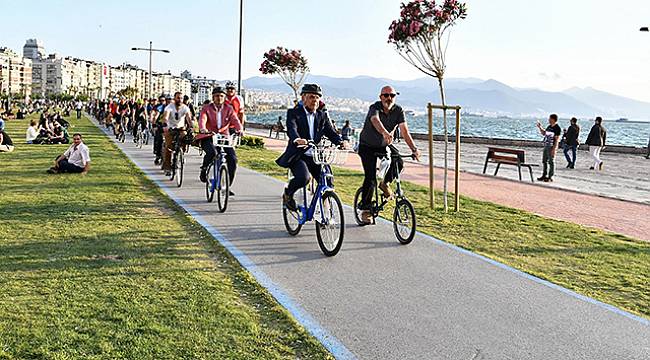 ve İzmir 'EuroVelo'da