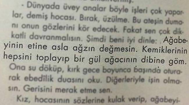 2. 3. Sınıf Öğrencilere Denilen Masal Kitabında Kan Donduran İfadeler
