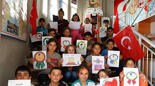 Atatürk’e Olan Özlemlerini Resmettiler