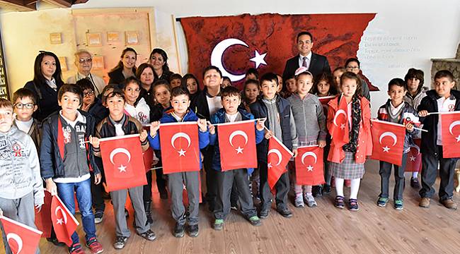 Bornova Belediyesi’nin Belkahve’de ki Ata Anı Evi’ne Büyük İlgi