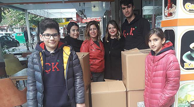 Çamlaraltılı Öğrencilerden Çocuklara Anlamlı Destek