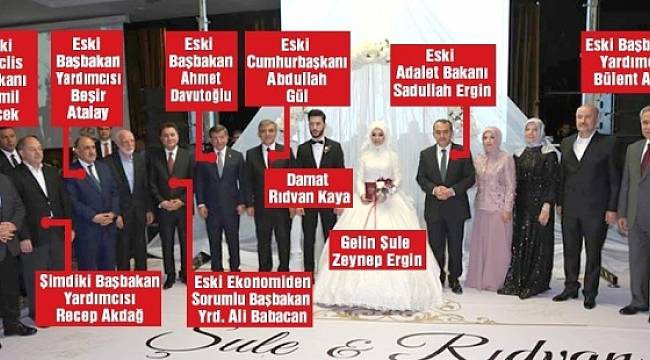 Eski Kabine Düğünde Buluştu Hükümetten Tek Kişi Katıldı