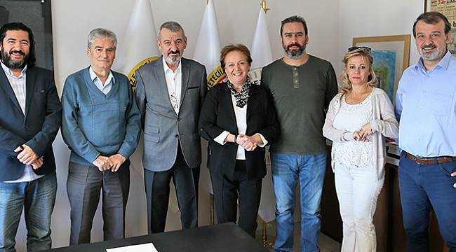 Gaziemir'e 'Basın Özgürlüğü' Heykeli Sözü