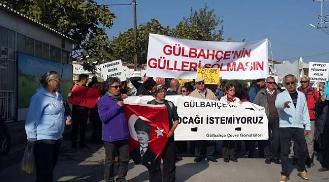 Gülbahçe’de Halk Kendi ÇED’ini Yaptı: Taş Ocağına Hayır