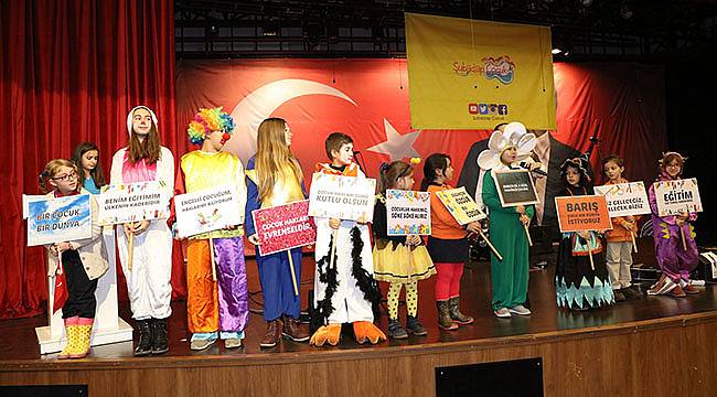 Güzelbahçeli Çocuklar Günlerinde Doyasıya Eğlendi