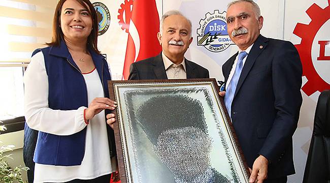 Karabağ’dan DİSK’e Ziyaret