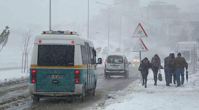 Meteoroloji'den Kar Yağışı Uyarısı