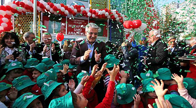 Muzaffer İzgü’nün adı anaokulunda yaşıyor