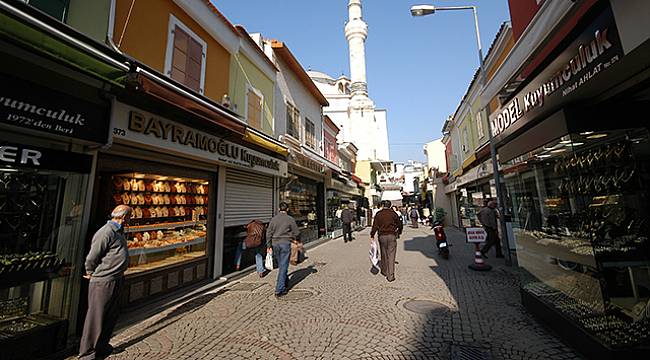 Tarihi Çarşıya 'Hayat Öpücüğü'