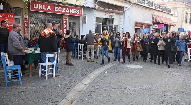 Urlalı kadınlar şiddete karşı yürüdü