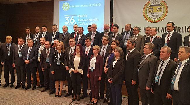 Baro Başkanları Olağanüstü Toplandı: 696 Sayılı KHK Derhal Geri Çekilmelidir