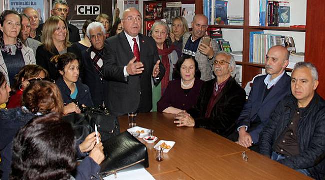 Bornova CHP Kılıçdaroğlu İçin Meydanda