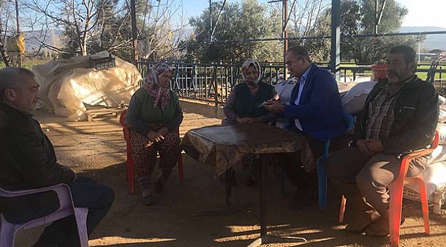 CHP Milletvekili Sertel Hatice Ninenin Dramına Tanık Oldu