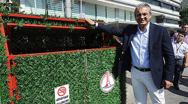 Çim Kaplama Çöp Kutuları Çok Beğenildi