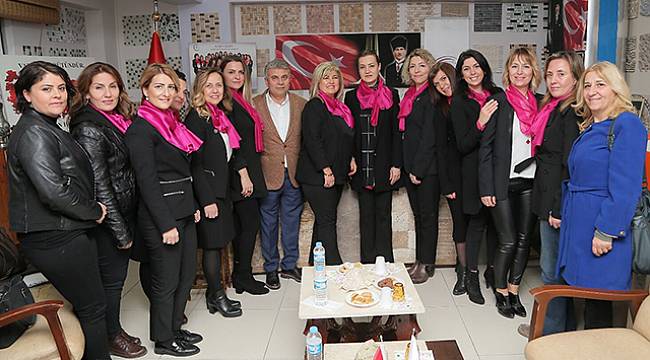 Hotar KARİŞKAD Karşıyakalı İş Kadınları Derneği'ni Ziyaret Etti.