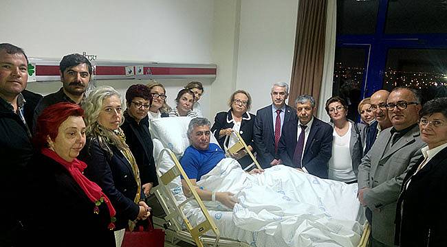 İlçe Kongreden, Hastaneye Gittiler