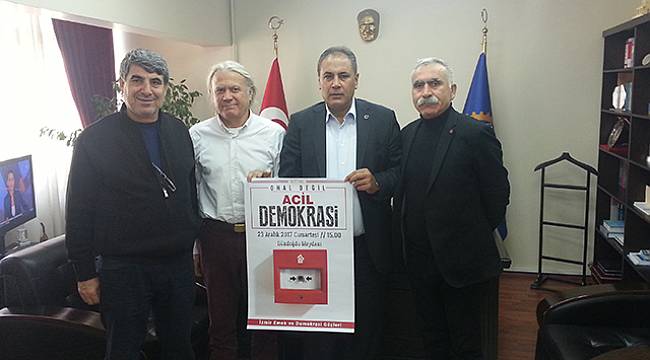 TMMOB, DİSK ve KESK'ten Türk-İş'e Ziyaret