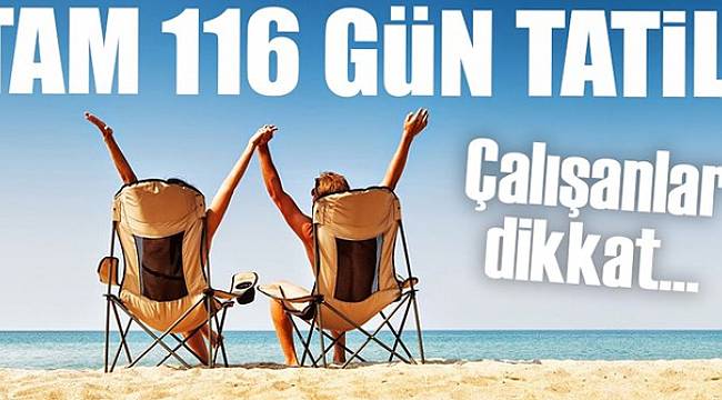 Yeni yıl geliyor! 2018'de kaç gün tatil var? İşte yanıtı...
