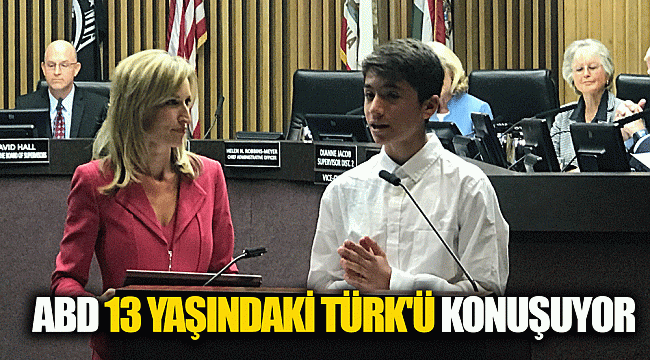 ABD 13 YAŞINDAKİ TÜRK'Ü KONUŞUYOR