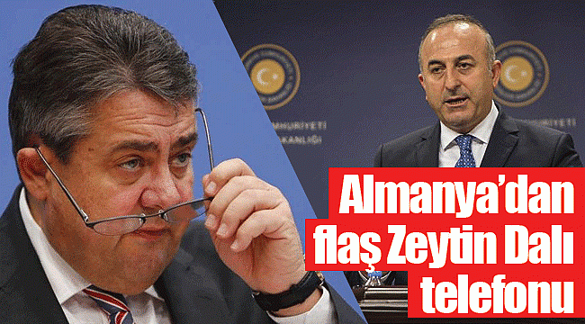 Almanya’dan flaş Zeytin Dalı telefonu
