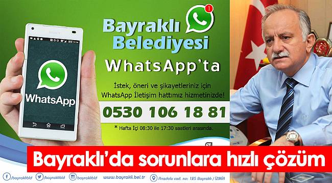 Bayraklı’da sorunlara hızlı çözüm