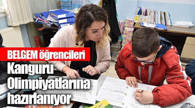BELGEM öğrencileri Kanguru Olimpiyatlarına hazırlanıyor