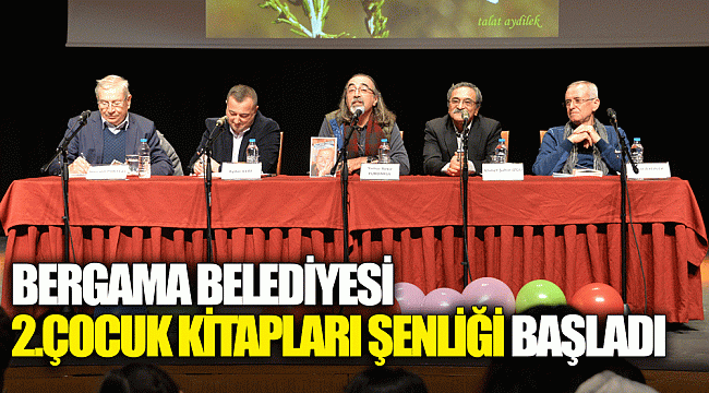 BERGAMA BELEDİYESİ 2.ÇOCUK KİTAPLARI ŞENLİĞİ BAŞLADI