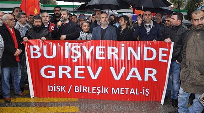 Birleşik Metal İş: Grev yasağını tanımıyoruz! 2 Şubat’ta grevdeyiz!