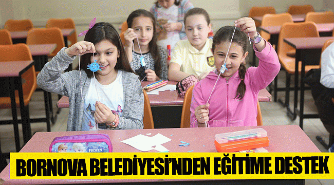 Bornova Belediyesi’nden eğitime destek