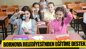 Bornova Belediyesi’nden eğitime destek