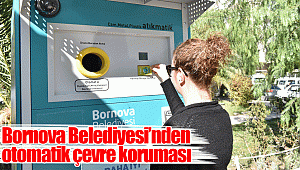 Bornova Belediyesi’nden otomatik çevre koruması