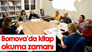Bornova’da kitap okuma zamanı
