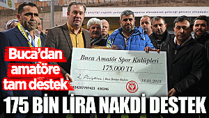 Buca’dan amatöre tam destek