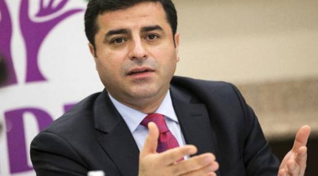 Demirtaş: Kimse Erdoğan'dan daha iyi tek adam olamaz