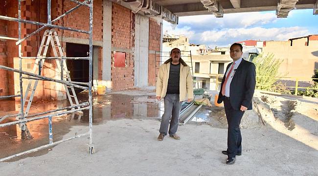 Doğanlar Kültür Merkezi’nin kaba inşaatı tamamlandı